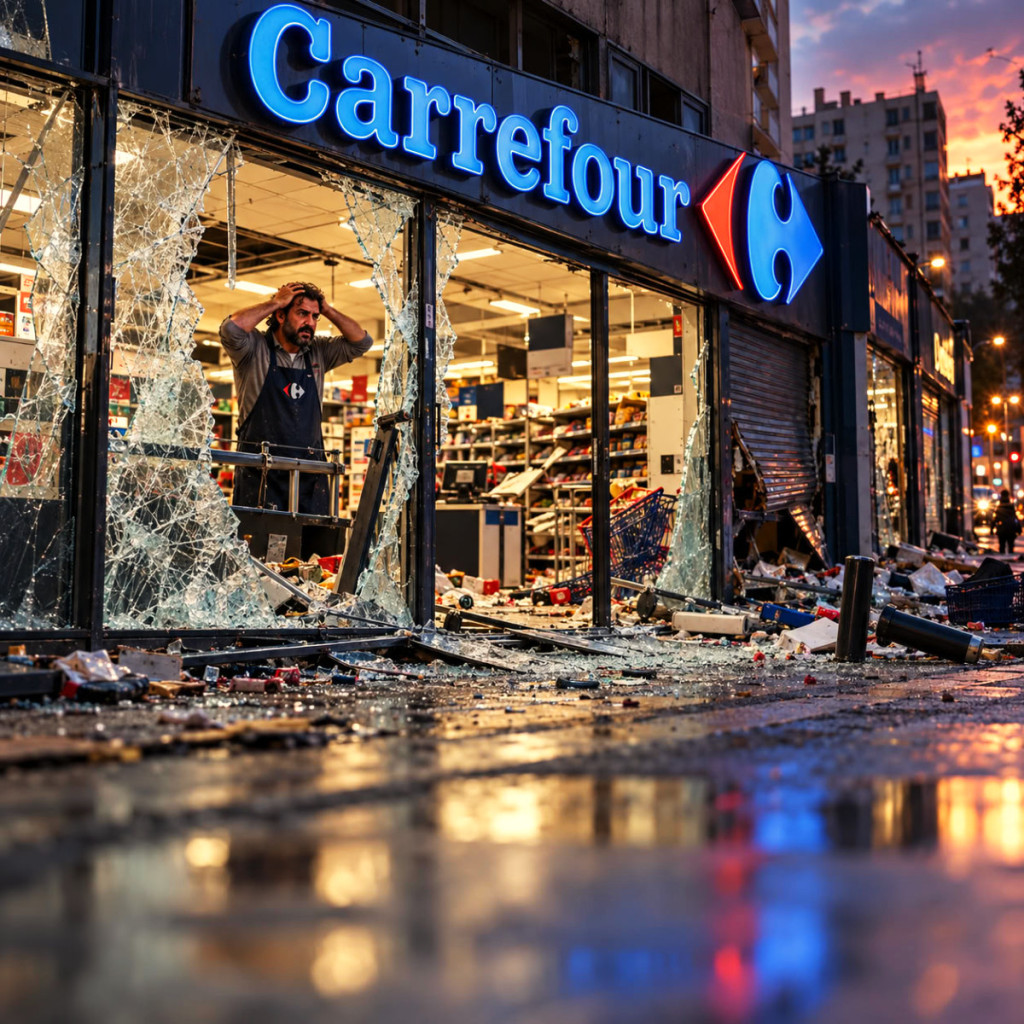 Violences du 17 octobre : 1 500 commerces ont été touchés Violences du 17 octobre : 1 500 commerces ont été touchés